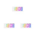 thumbnail image 4 of relayinert Colorful Digital Numbers For Easy Reading Large Display Screen Double Placement 8009D  WhiteOuter 3Set, 4 of 6