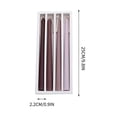 thumbnail image 3 of Rkxzt Taper Candles 10'' Tall Candlesticks Set of 4,Aromatherapy Candle for Mantle Home Decor Kitchen Wedding Birthday Candles Decorations Centerpiece, 3 of 5