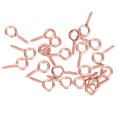 thumbnail image 4 of Screw Eye Pendant Connector Small Screw For Pearl Pendants Rose Gold, 4 of 8