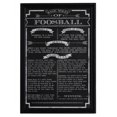 thumbnail image 1 of Décoration murale « Foosball Rules » de Hathaway, 1 of 2