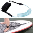thumbnail image 2 of Laisse de Planche de Surf, Laisse Durable de Corde de Pied de Cheville, Corde de Pied de Planche de Surf, pour la Planche de Surf de Paddle Bleu Transparent, 2 of 8