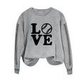 thumbnail image 2 of EQWLJWE Chemises à Manches Longues pour Femmes Décontractées en Liquidation, Chemises d'Été pour Femmes 2024 Tendance Vacances, Chandail à Capuchon Imprimé à Col Rond pour Femmes d'Automne Haut à Manches Longues, 2 of 4
