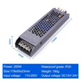thumbnail image 2 of Transformer 60W 100W 200W 300W 400W 500W LED Driver Power Supply Super Thin A/D Converter For LED Strip Light Bulb, 2 of 8