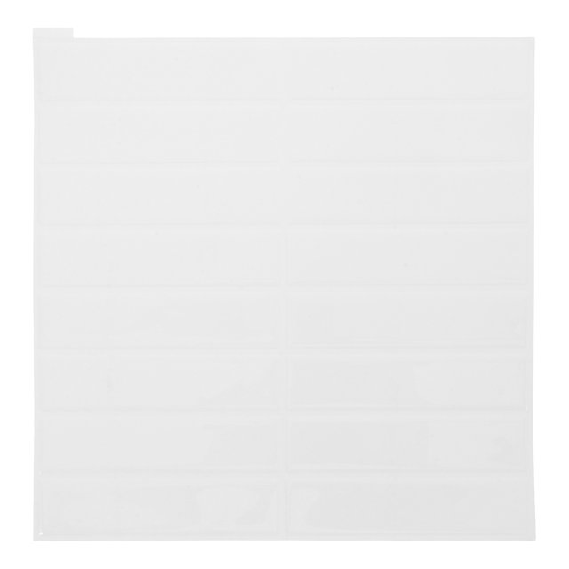 1 Sheet of Peel and Stick Tile Self-Adhesive Sticker for Kitchen Backsplash Waterproof Vertical Sticker Easy to Stick Backsplash Tile