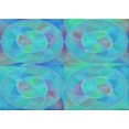 thumbnail image 1 of Ahgly Company Machine Washable Indoor Rectangle Transitional Blue Ivy Blue Area Rugs, 2' x 5', 1 of 7