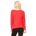thumbnail image 2 of Bella + Canvas T-Shirt à Manches Longues Épaules Dénudées pour Femmes, 2 of 2