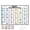 A, variante sur Planificateur Annuel Calendrier Mural (74 X 52 cm) Planificateur Mural avec Calendrier, Semaines et Jours Fériés Grand Format Calendrier pour la Famille et l'École Calendrier Affiche Calendrier Annuel Mur