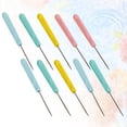 thumbnail image 5 of KAKOWELY sewing awl 10PCS Plastic Handle Awls Steel Pricker Practical Awls Tool DIY Sewing Accessories for Home Store Use Random Color5.12"X0.39"X0.39", 5 of 5