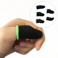 thumbnail image 4 of Milaget Game Finger Breathable Touchscreen Fingertips Carbon Fiber Fingertips Sleeve Set 5pcs, 4 of 8