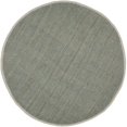 thumbnail image 2 of Safavieh Tapis Rond en Fibre Naturelle Gris - 4 Pieds, 2 of 5