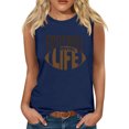thumbnail image 1 of LSLJS Womens Tank Tops Graphic Tank Tops Summer Casual Loose Tanks Music Vacation Tank, Womens Tank Tops, 1 of 4