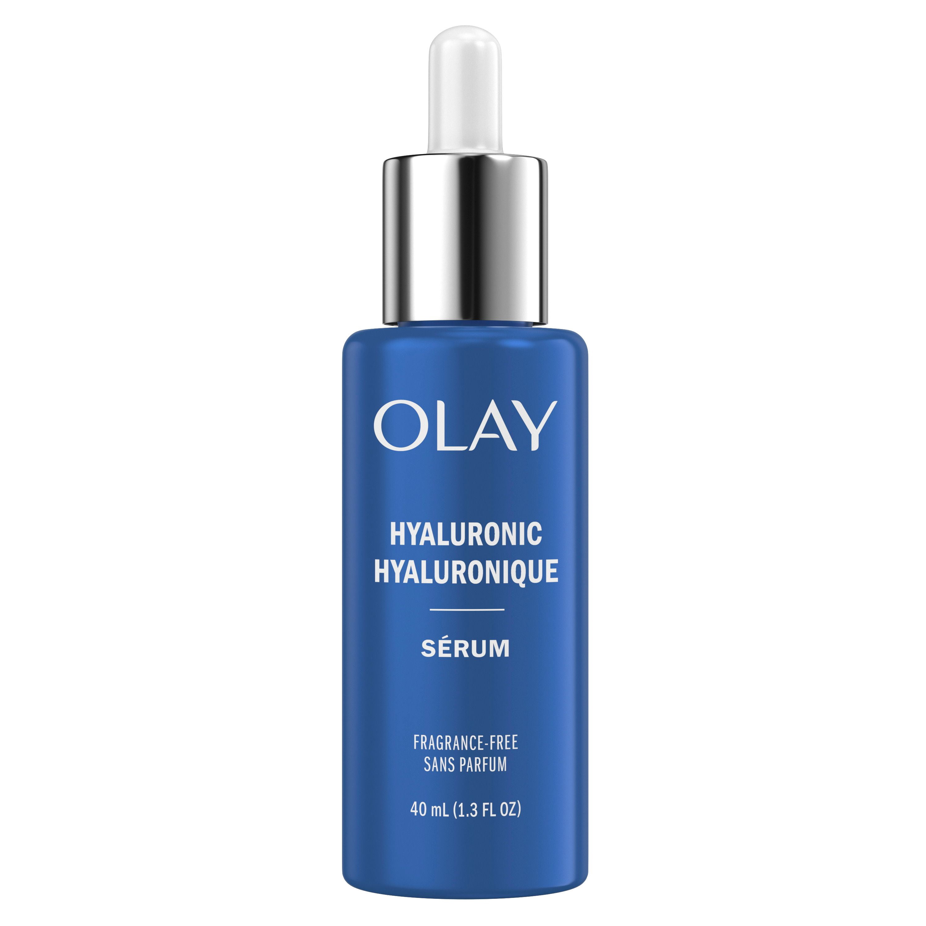 Olay Sérum Hydratant à l'Acide Hyaluronique, Sans Parfum