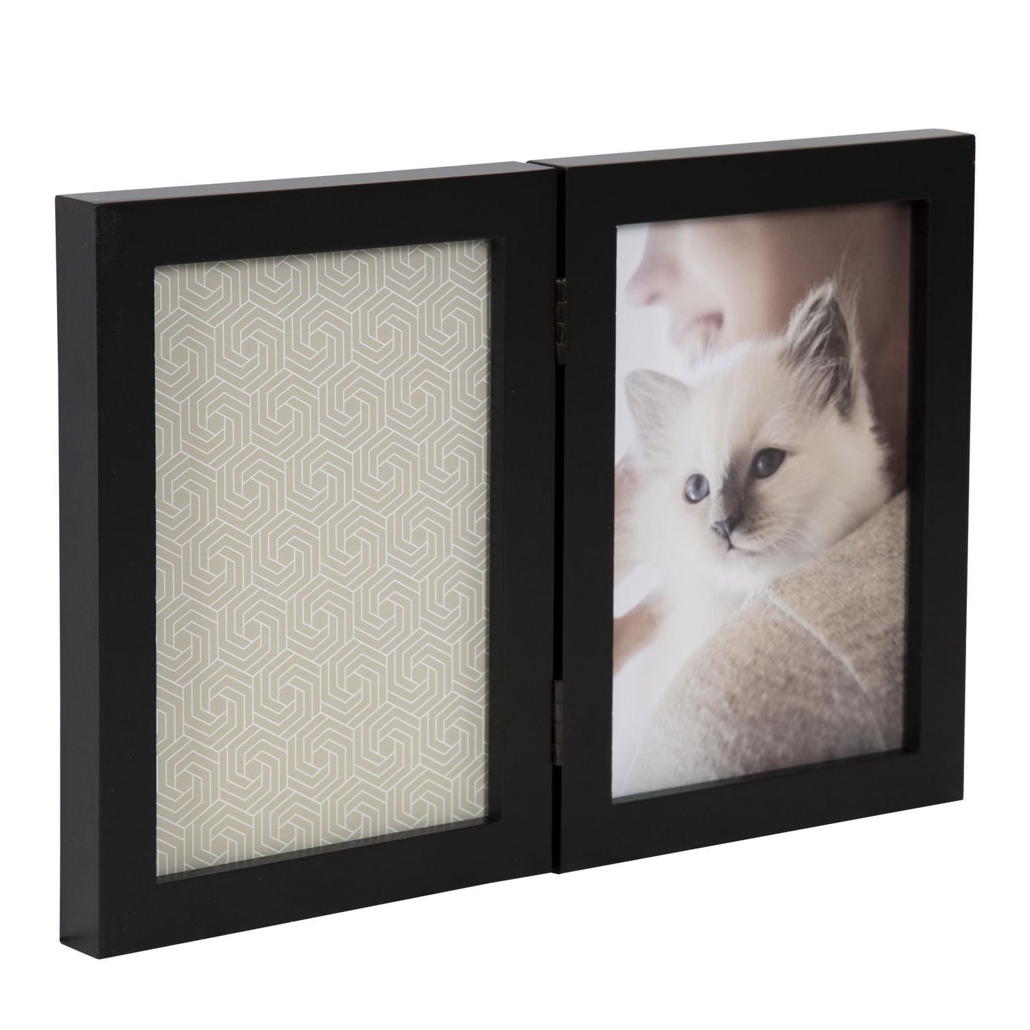 DesignOvation Gallery 8" x 10" Matted to 5" 7" White Picture Frame
