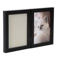 thumbnail image 2 of hometrends Gallery Black Hinged Double Picture Frame, 2 of 6