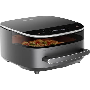 EDENPEER 11-in-1 Extra Large 6 QT Air Fryer, 450°F Dual Heat Source Technology with Superior Airflow, Smart Digital Fryer with Cooking Basket, Fits 12" Pizza or 6-Slice Toast