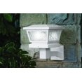 thumbnail image 2 of Classy Caps FS100W WHITE FAIRMONT SOLAR POST CAP 5X5-4X4-3.5X3.5 - White, 2 of 9