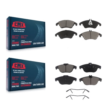 CMX Front Rear Ceramic Brake Pads Kit for Car Mercedes-Benz C300 E350 C350 C250 E400 E550 KCX-100265