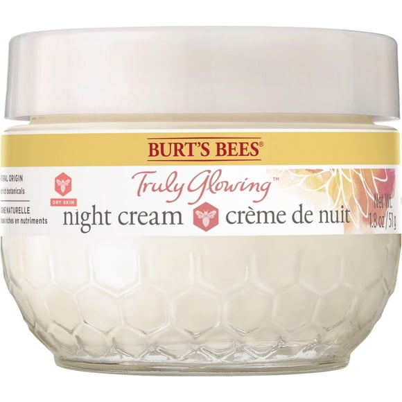 Burt's Bees® Truly Glowing™ Night Cream for Dry Skin, 51g