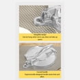 thumbnail image 3 of Tortilla Press, Aluminum Alloy Tortilla And Roti Maker, Tortilla Maker, Dough Press,Flour Tortilla Press, Rotis Press, Taco Maker, Taco Press, Safe And Hygienic, Easy To Clean, 3 of 8