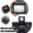 thumbnail image 2 of 28mm Optical Waist Level Viewfinder External Optical Waist Level Viewfinder Part Camera Viewfinder for Precise Framing and Enhanced Shooting Experience, Gift, 2 of 8
