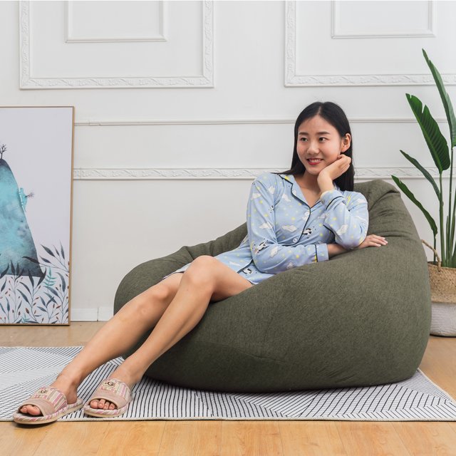 Housse de Pouf Décorative Intérieure Multicolore pour Maison, Chaise Tatami, Canapé de Repos, Fauteuil Lounge, Housse Douce et Lavable (Remplissage Non Inclus)