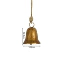 thumbnail image 3 of PEONAVET Decorate Decorate Christmas Rope Trumpet Shabby Style Metal Hanging Giant Cow Decoration, 3 of 6