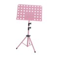 thumbnail image 3 of Milaget Music Sheet Stand Adjustable Height for Band Stage Performance Music Players Pink, 3 of 9