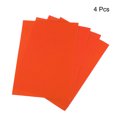 thumbnail image 3 of Uxcell Patchs en Velours Autocollants Patchs de Réparation Orange 4 Pcs, 3 of 5