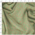 thumbnail image 4 of Soimoi Green Poly Georgette Fabric Bow & Stripe Print Sewing Fabric Yard 52 Inch Wide, 4 of 5