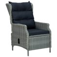 thumbnail image 2 of vidaXL 9 Piece Garden Dining Set Light Grey, 2 of 4