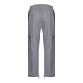 thumbnail image 3 of cllios 2024 Clearance Cargo Pants for Men Plus Size Multi Pockets Pants Work Tactical Trousers Comfortable Camping Cargo Pants, 3 of 5