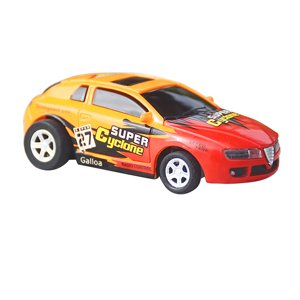 A Mini Voiture 2.4G Jeu de course à distance avec 4 Canaux Drift Racing Jouet de voiture avec feux arrière avant barrages routiers pour garçons filles 40 Distance de contrôle des pieds