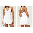 thumbnail image 3 of PISONIC Robe de Tennis pour Femmes, Robe Athlétique avec Soutien-Gorge Intégré et Shorts Robes d'Été pour Femmes Tenues de Golf pour l'Entraînement, 3 of 8