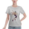 thumbnail image 1 of Women's Basic Short Sleeve T-Shirt One Piece Robin, 1 of 6