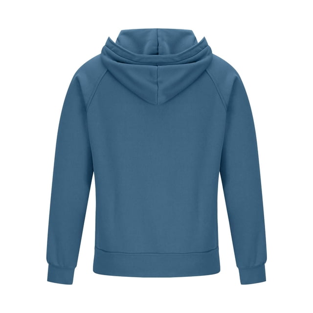 QIPOPIQ Chandails à Capuche pour Hommes Chandails à Capuche Décontractés pour Hommes avec Poches Zippées Fermeture Éclair Complète Chandail à Manches Longues Veste à Capuche de Sport Liquidation