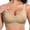 Khaki, variant on FYEGRE Women's Seamless Underwire Bra Smooth Seamless Minimizer Bras Non Padded Comfy Everyday Bra No Underwire Supportive Bralette Red M