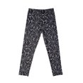 thumbnail image 3 of Diconna Girls Halloween Leggings Color Block Spider Web Print Sports Trousers, 3 of 7