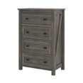 thumbnail image 1 of Farmington 4 Drawer Dresser, Weathered Oak, 1 of 8