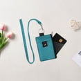thumbnail image 3 of Travel Wallet RFID Blocking Zippered Pockets Compact Lightweight Travel Organizer for Cards Passport ID Outdoor Use, 3 of 3