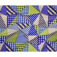 thumbnail image 5 of oneOone Polyester Lycra Royal Blue Fabric Check Patchwork Dress Material Fabric Print Fabric By The Yard 56 Inch Wide, 5 of 5