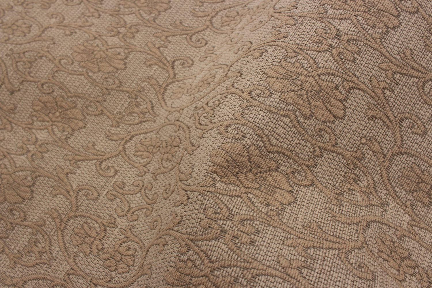 ECARPETGALLERY 4'9" x 6'8" Transitional Collage Handmade Area Rug for Living Room, Dining Room and Bedroom in Brown