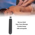 thumbnail image 3 of Point Acupressure Pen, Black Safe Massage Acupuncture Pen Deep Massage Promote Body Health  For Home For Neck, 3 of 8