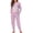 C-Pink261, variant on DHFJKG Pajamas For Women Set Easter Long Sleeve Pjs Bunny Print Sleepwear Crewneck Pullover Top Ankle-Tied Bottoms With Drawstring Cozy Loungewear