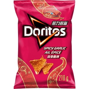 Doritos Spicy Garlic Tourteaux aromatisés