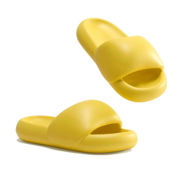 Shower Slippers Nonslip EVA: Thick Quick Drying House Slippers Open Toe Slippers