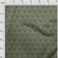 thumbnail image 2 of oneOone Tissu Polyester Lycra Feuilles & Floral Imprimé au Mètre 56 Pouces de Large, 2 of 4