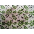 thumbnail image 4 of oneOone Cotton Silk Green Fabric Florals Sewing Craft Projects Fabric Prints By Yard 42 Inch Wide-FIG, 4 of 4