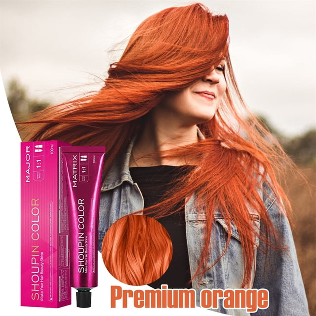 WIFKLSIIPG Hair Coloring Shampoo Micro T^ide Color Single Hair Cream Blue and Black Color Hair