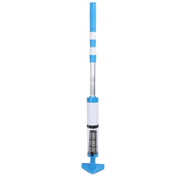 Aspirateur de Piscine Portatif Sans Fil Rechargeable IPX7 Résistant à l'Eau Autonomie de 100 Min Nettoyeur 3 Têtes de Rechange Sable Débris