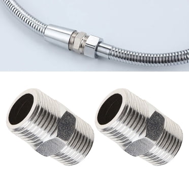 2 Pcs Rallonge de Tuyau de Douche Universelle Rallonge de Tuyau Rendre le Tuyau Plus Long Prolonger
